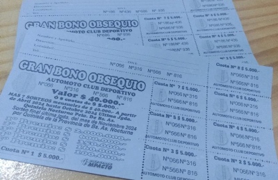 Automoto lanzó su millonario Gran Bono Obsequio