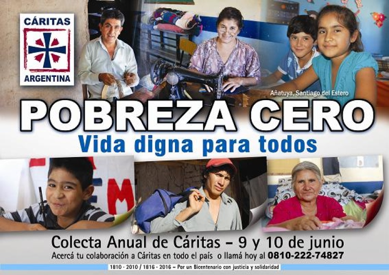 Pobreza Cero,el lema de Càritas en el 2012