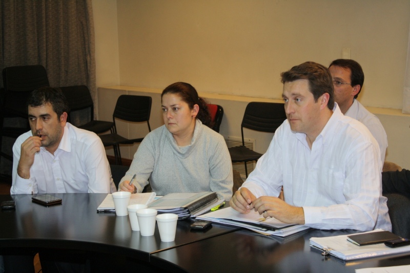  Trankels y su equipo se reunieron con técnicos del Ministerio de Planificación Federal
