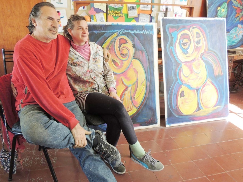 Saldungaray - Encuentro de Artistas Plàsticos en Santa Inès