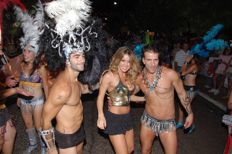 Guaminì - Maxi Diorio y Dallys Ferreyra festejaron el Carnaval en el corsòdromo a pura fiesta