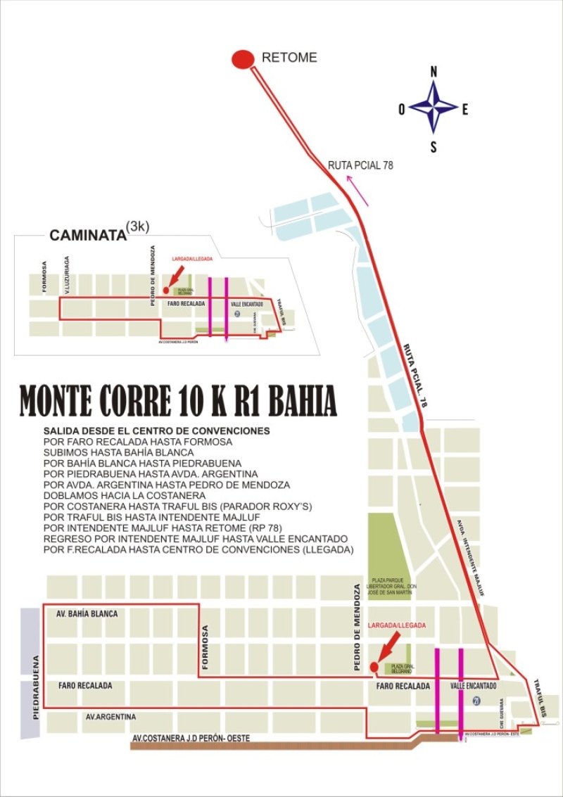 Monte Hermoso - Monte Corre 10k R1 Bahía se prepara con todo,más de 500 inscriptos