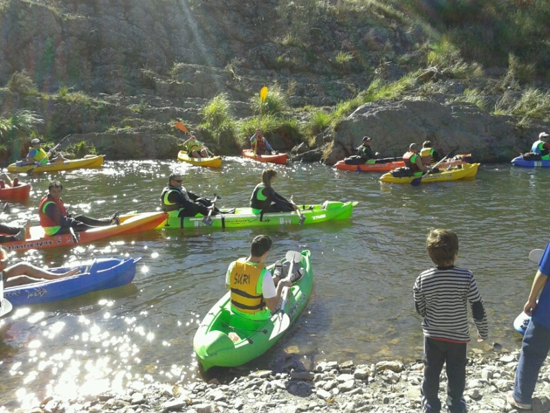 Sierra de la Ventana - Se realizò la 1º Eco-Travesìa en Kayacs por el Sauce Grande