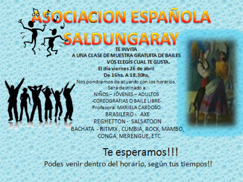 Saldungaray - Actividades de la Asociaciòn Española 