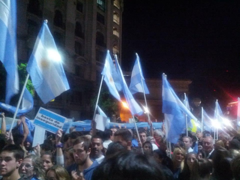 Buenos Aires - 18A - Manifestación democrática (Cobertura Fabiàn Irineo Pelaez)