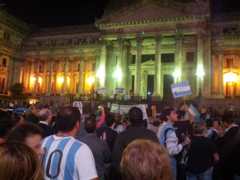 Buenos Aires - 18A - Manifestación democrática (Cobertura Fabiàn Irineo Pelaez)