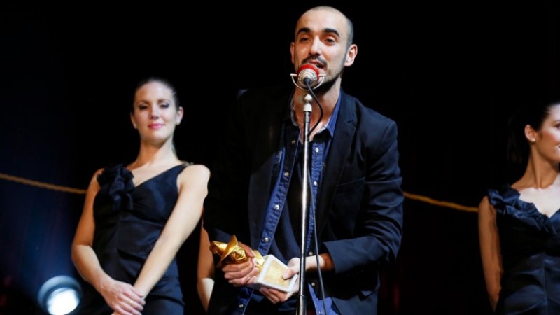 Abel Pintos - El whitense fuè el gran protagonista en la noche de los premios Carlos Gardel
