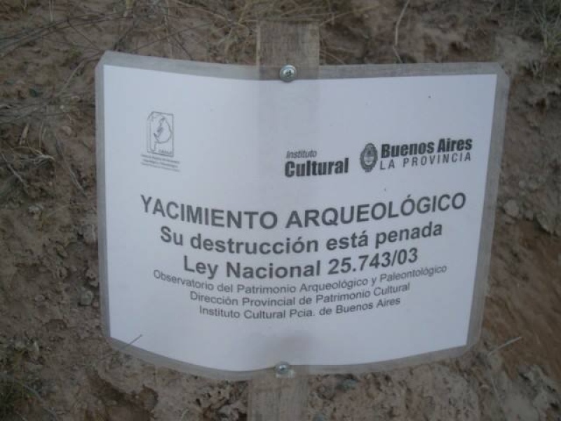 Coronel Suàrez - Increìble hallazgo de un cementerio de Pueblos Originarios en Villa La Arcadia