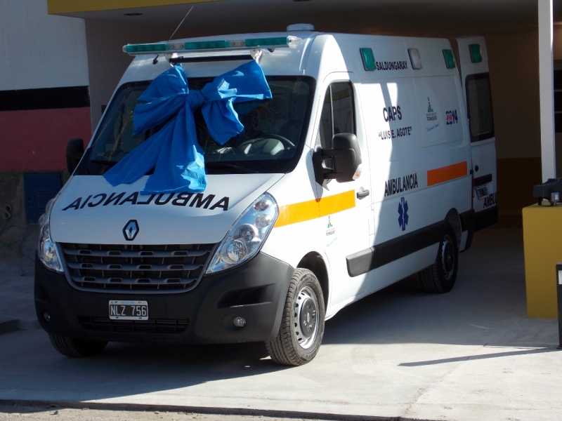 Saldungaray - Una ambulancia 0km para la refaccionada Unidad Sanitaria 