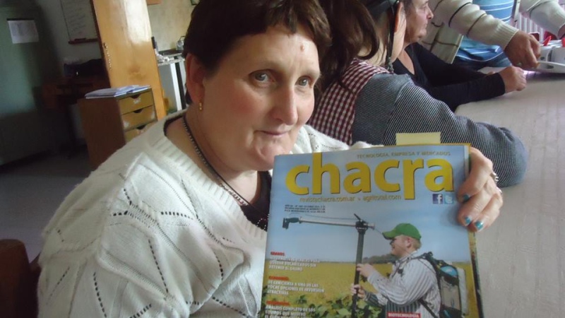 Tornquist - El Centro de Día recibió una distinción de la "Revista Chacra"