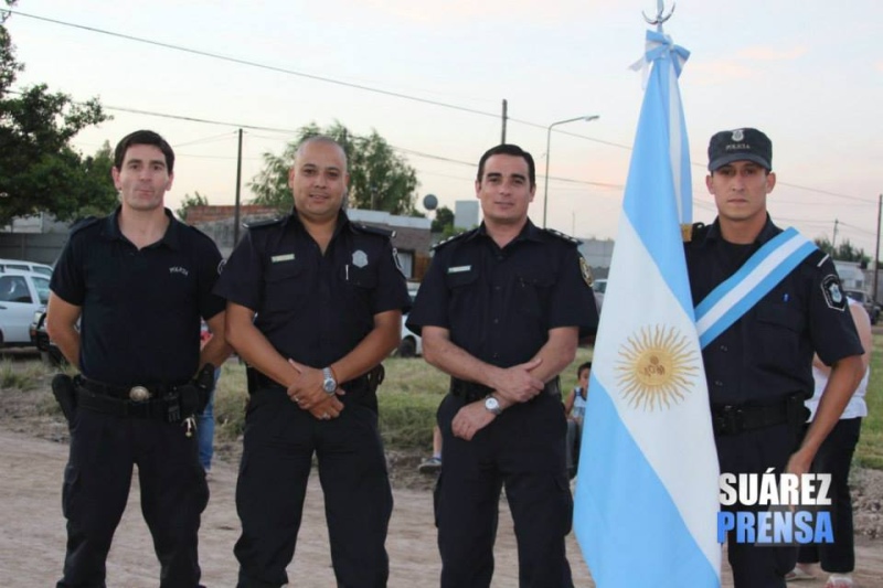 Coronel Suárez - El Intendente Municipal Osvaldo Fuentes Lema, inauguró el Destacamento Policial Zona Sudeste