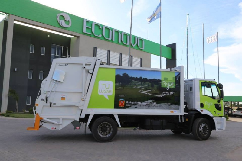 Pigué - El municipio adquirió 2 camiones recolectores para la ciudad