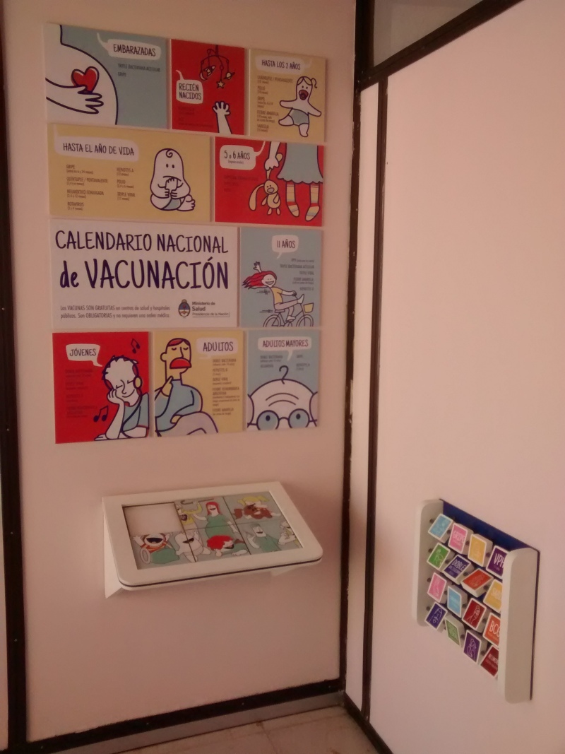 Bahía Blanca - Comienza a funcionar en el Hospital Penna, el 5° Vacunatorio amigable del País