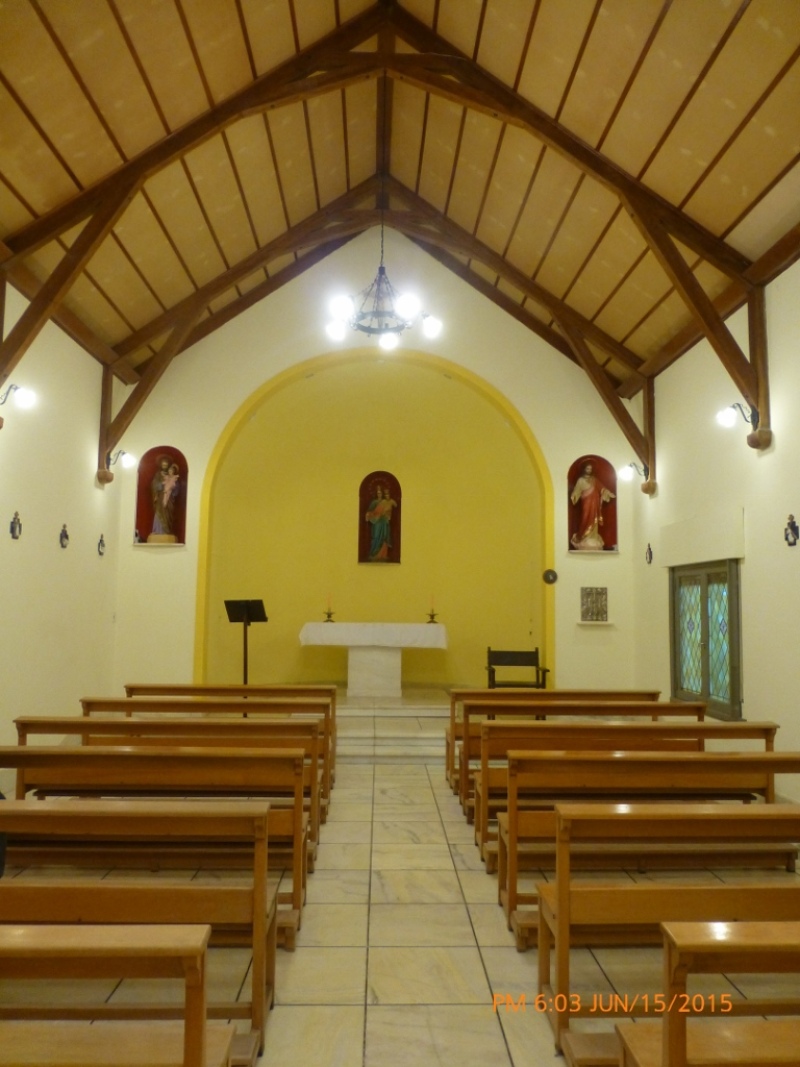 Saldungaray - Nueva iluminación para la capilla de María Auxiliadora