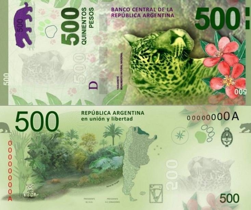 El Banco Central anunció que podrá en circulación billetes de $ 200, $ 500 y $ 1.000