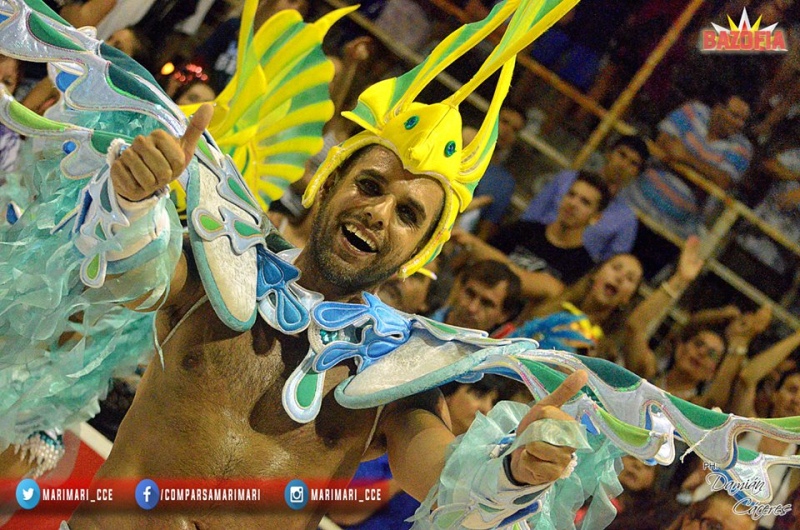 Tornquist - La comparsa "Marí Marí" se suma al Carnaval de Brahma en la ciudad !!!