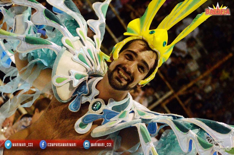 Tornquist - La comparsa "Marí Marí" se suma al Carnaval de Brahma en la ciudad !!!