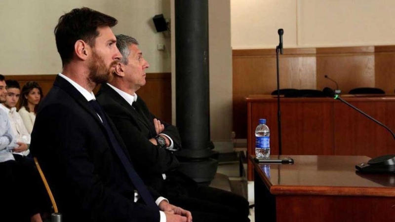 Messi y su papá fueron condenados a 21 meses de cárcel, aunque no irán a prisión