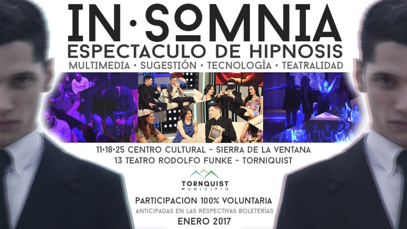 Agustin Canolik trae su show "In-Somnia" a la Comarca Serrana
