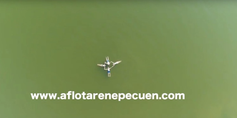 Carhué - 700 personas flotarán en el lago para alcanzar un récord Guinness