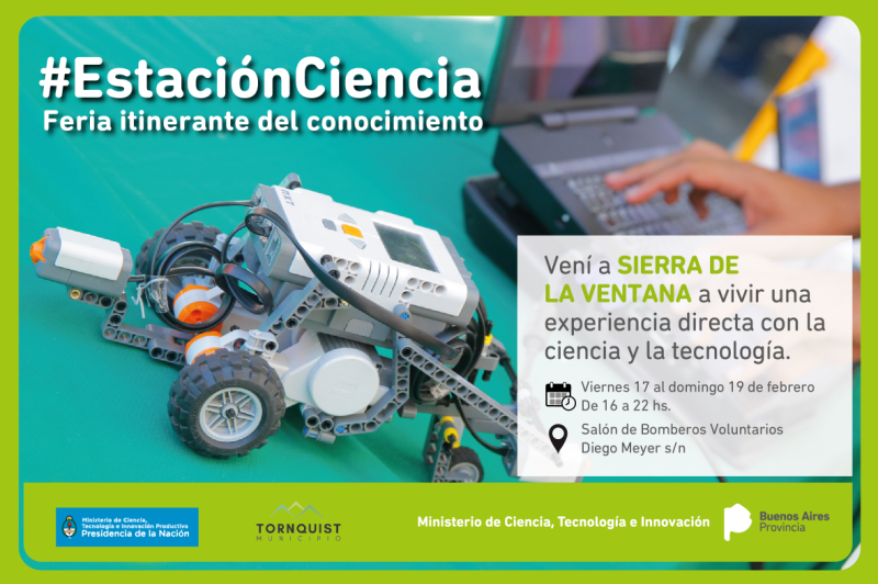Sierra de la Ventana - Este sábado llegará el Ministro de Ciencia y Tecnología, Jorge Elustondo
