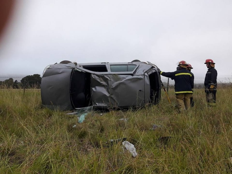 Saldungaray - Accidente vehicular