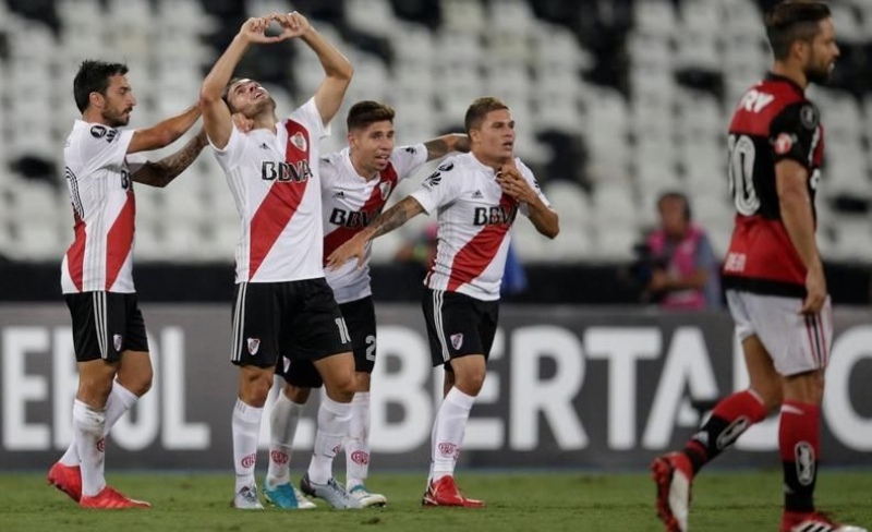 Copa Libertadores - River rescató un punto en su debut ante Flamengo