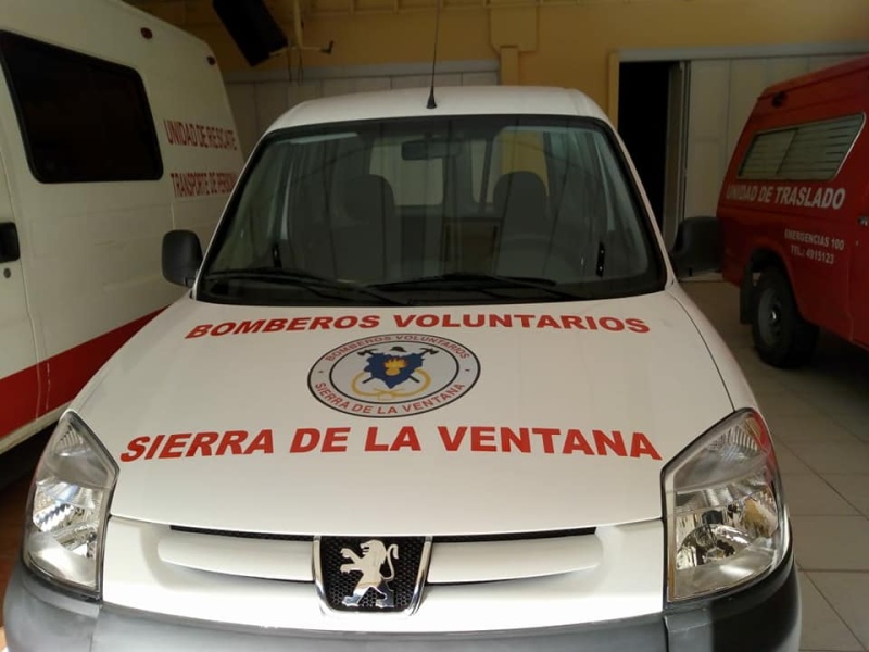 Sierra de la Ventana - Para los Bomberos Voluntarios, siguen las buenas noticias