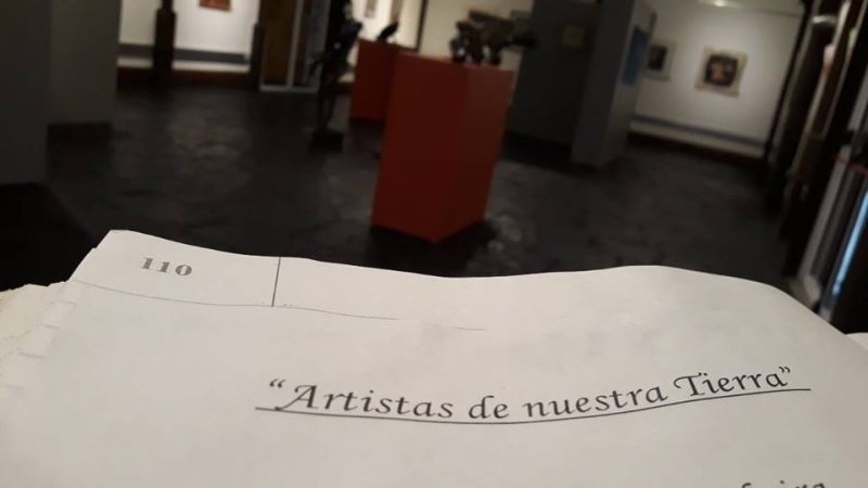 Sierra de la Ventana - Arrancó la muestra colectiva de arte "Artistas de nuestra Tierra"