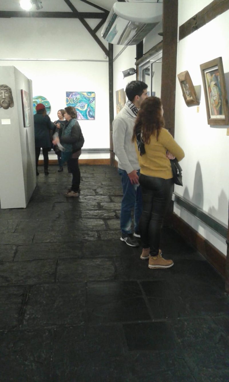 Sierra de la Ventana - Arrancó la muestra colectiva de arte "Artistas de nuestra Tierra"
