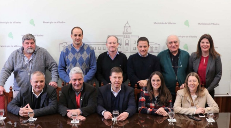 Villarino - Bordoni firmó el "Convenio de la Mesa de Energías Renovables"
