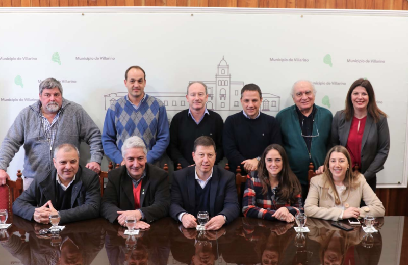 Villarino - Bordoni firmó el "Convenio de la Mesa de Energías Renovables"