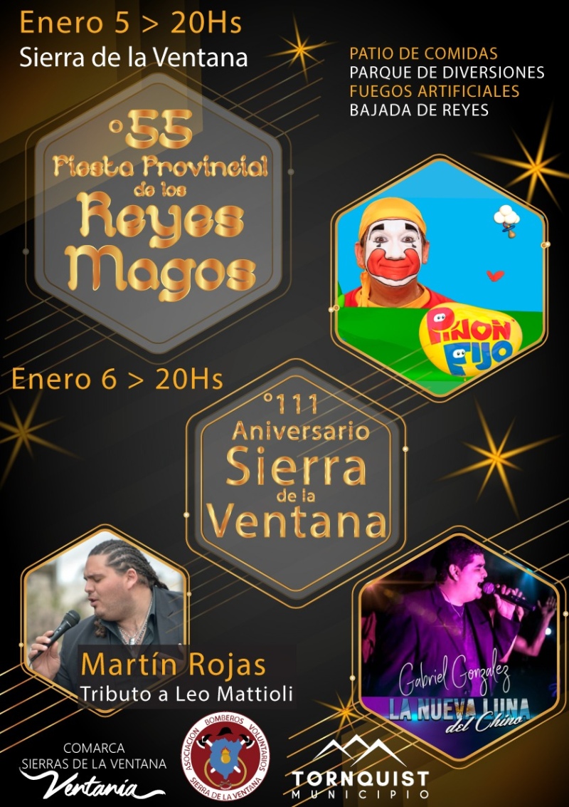Sierra de la Ventana - 55° Fiesta Provincial de Reyes Magos