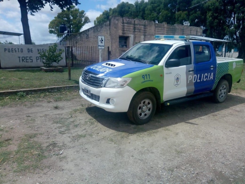Tres Picos - La localidad ya cuenta con un móvil policial restaurado