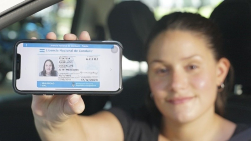 El carnet en el celular: lanzaron una aplicación para poder llevar la licencia digital