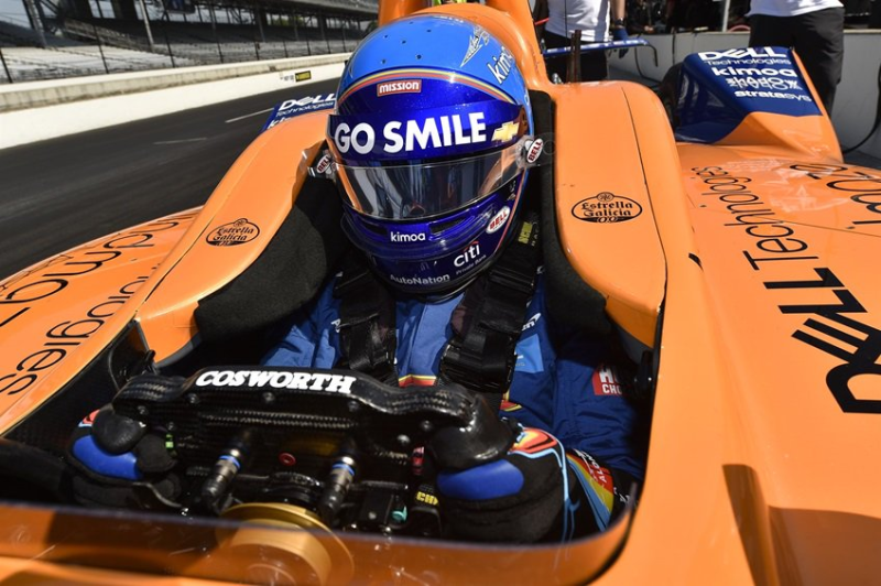 Fernando Alonso, accidentado en Indianápolis: "Estamos lejos de lo esperado", contó