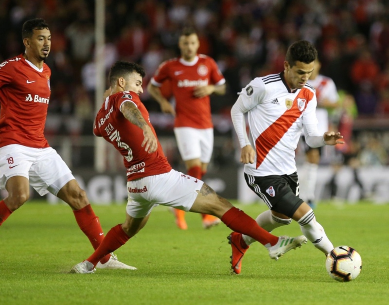 Copa Libertadores - Con un gol sobre el final, River empató 2-2 con Internacional
