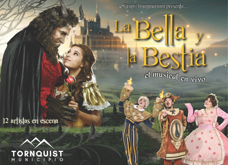 Tornquist - "La Bella y la Bestia" llegan en vacaciones de invierno