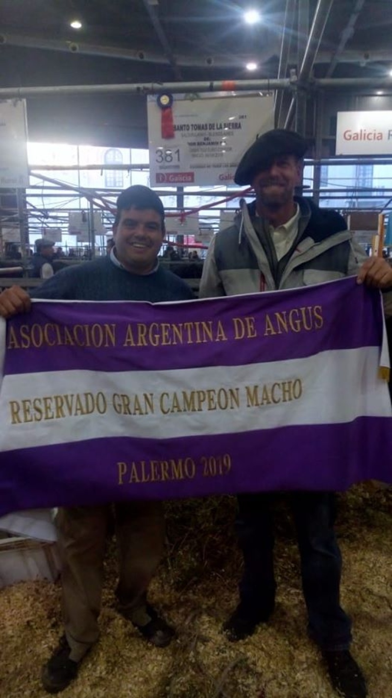 Palermo 2019 - Don Benjamín S.A. se quedó con el "Reservado Gran Campeón Macho Angus"