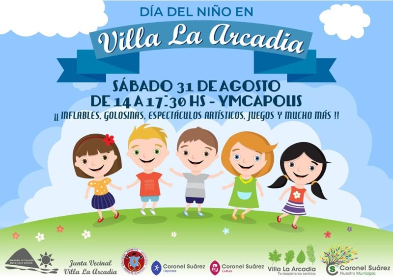 Villa Arcadia - Llega el gran Festejo del "Día del Niño"