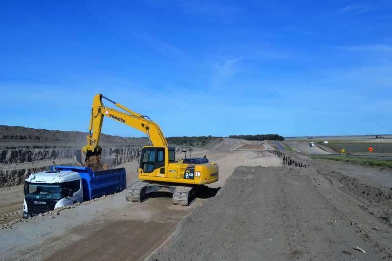 La Nación avanza con la construcción de la autopista Bahía Blanca-Tornquist
