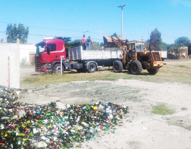 Saldungaray - Se reciclaron más de 9,5 toneladas de vidrio en el distrito