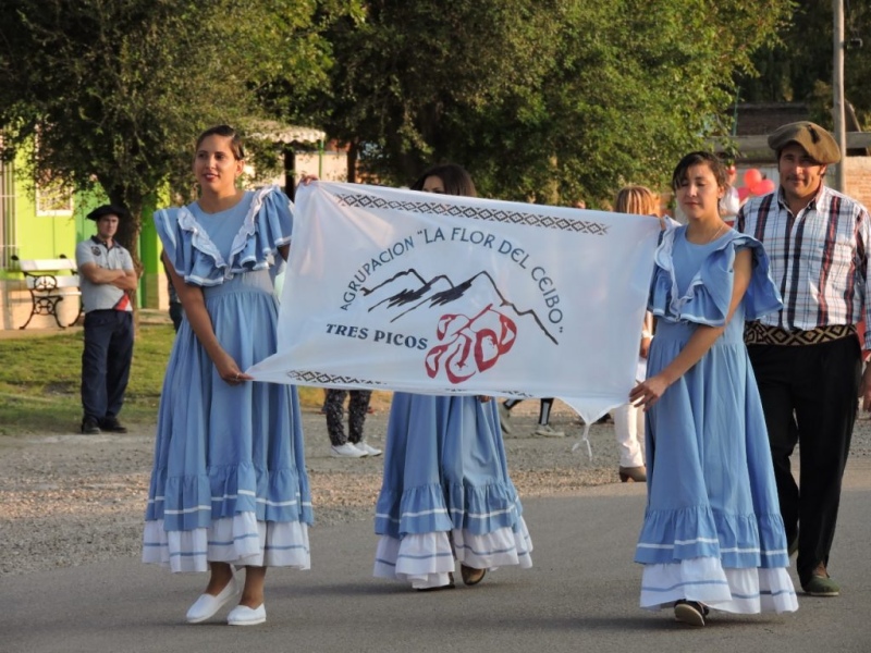 Tres Picos  - La localidad festejó con emoción su 113 ° Aniversario