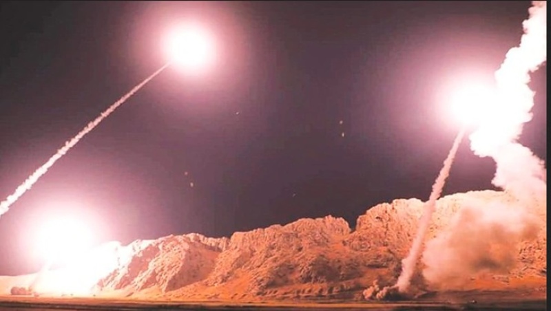 Alerta mundial, Irán acaba de atacar con misiles instalaciones norteamericanas