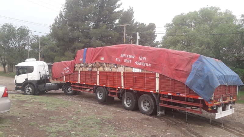 Saldungaray - Fueron entregadas más de 12 toneladas de cartón para reciclaje