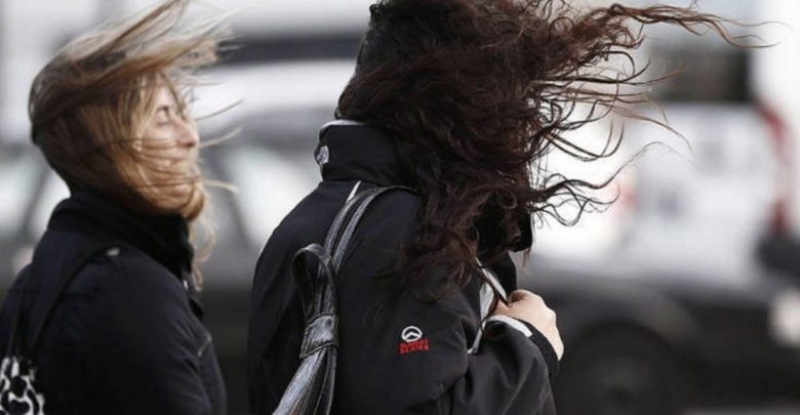 Alerta por vientos fuertes para el sur de la Provincia de Buenos Aires