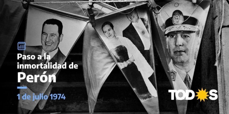 A 46 años del fallecimiento de Juan Domingo Perón