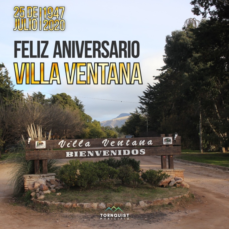 Feliz Aniversario Villa Ventana !!!