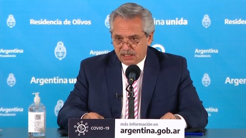 Alberto Fernández anunció que la vacuna contra el coronavirus estará lista el primer semestre del 2021