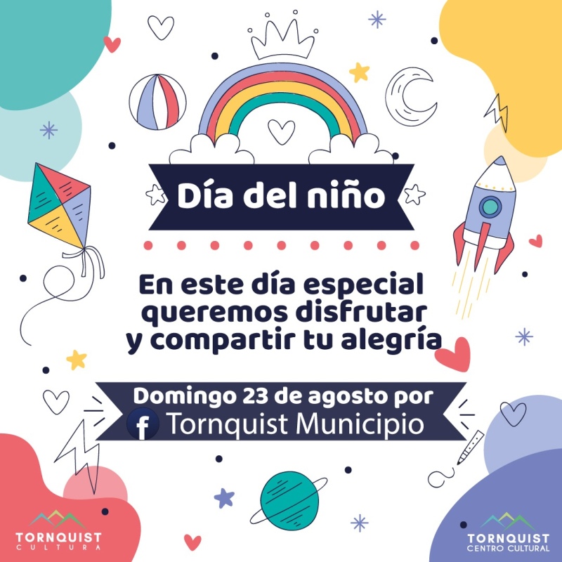 Tornquist - El Municipio propone un festejo virtual del "Día del Niño"